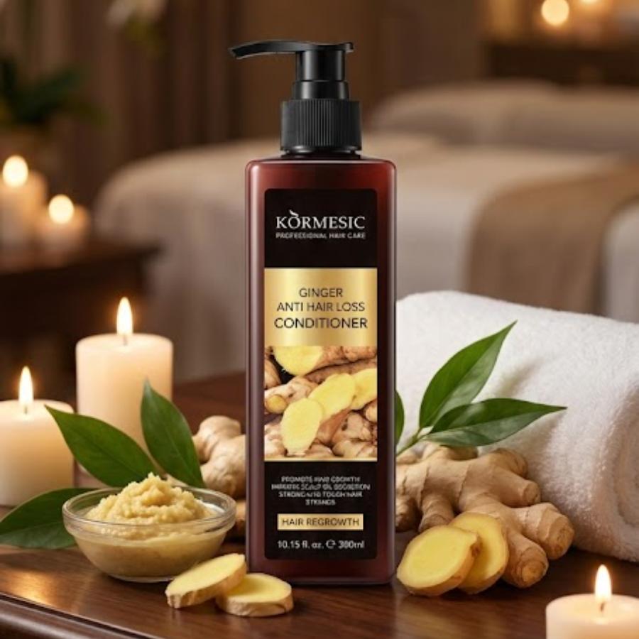 KORMESIC Ginger Anti Hair Loss Conditioner – Acondicionador Fortalecedor con Jengibre 300ml